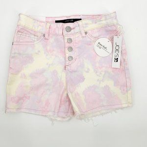 Joe's Jeans Tie Dye Lemon Drop The Charlie Short Size 16